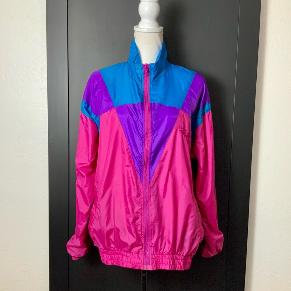 Vintage Jordache Sport Windbreaker Jacket Size Medium